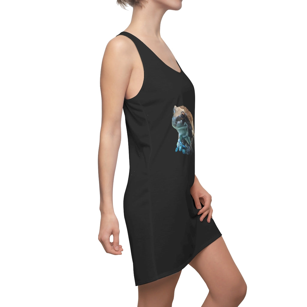 Toad Women's Cut & Sew Racerback Dress showcasing a stylish and feminine design, perfect for casual and active wear.