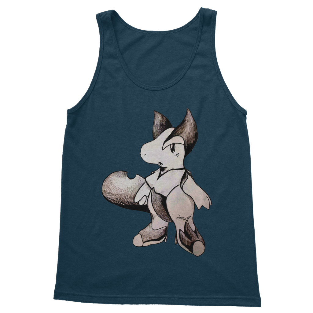 Tomas Classic Adult Vest Top in various colors, showcasing its unisex design and high-quality cotton fabric.