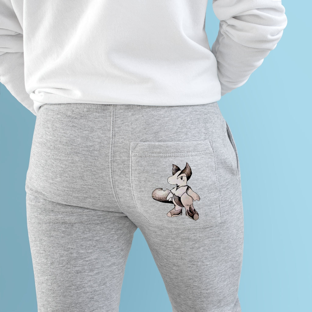 Tomas Premium Fleece Joggers in a stylish design, featuring two side pockets and a customizable back pocket, made from soft fleece fabric.