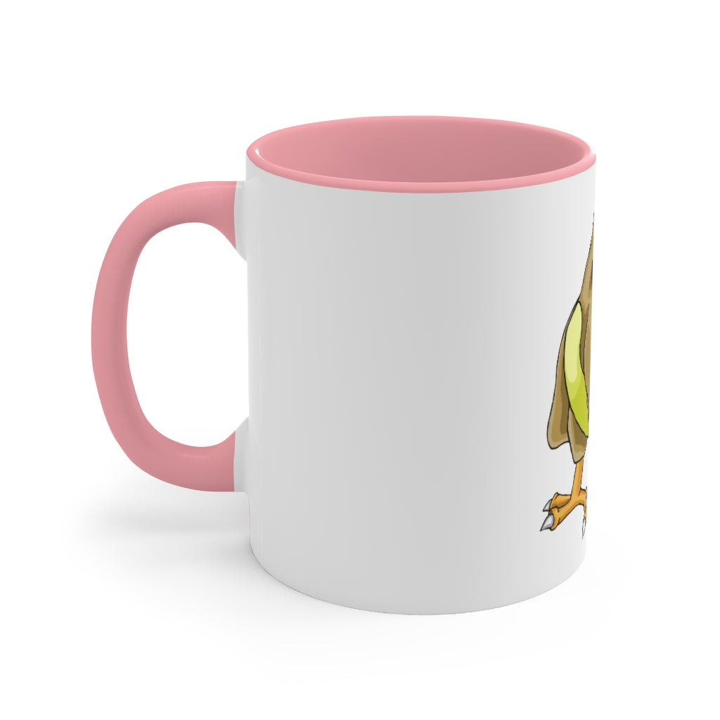 Toudan Accent Mug featuring a white exterior with a colored interior, available in red, pink, and black options, showcasing its stylish design.