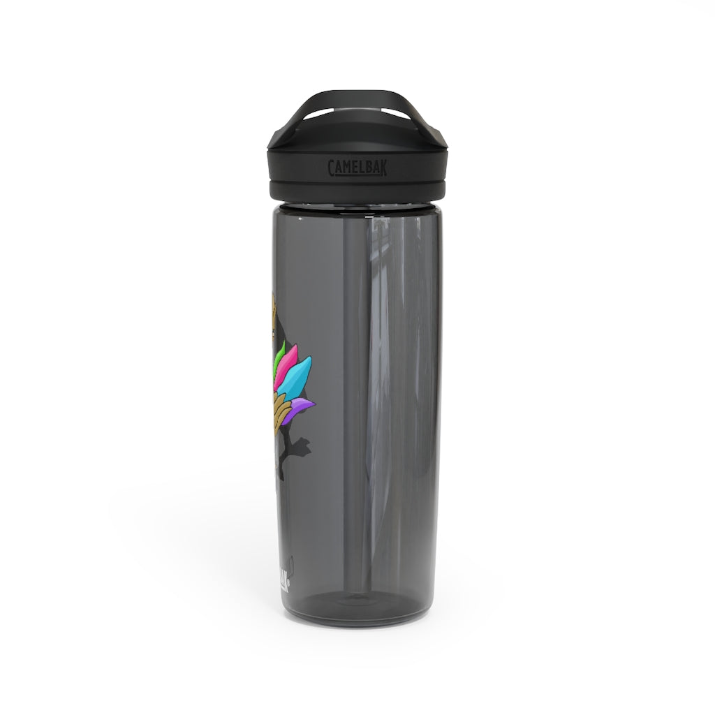 Toudan CamelBak Eddy® Water Bottle in 20oz and 25oz sizes, showcasing robust Tritan™ material and spill-proof biting valve.