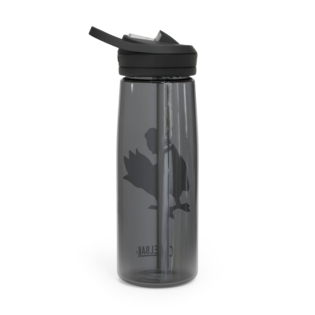 Toudan CamelBak Eddy® Water Bottle in 20oz and 25oz sizes, showcasing robust Tritan™ material and spill-proof biting valve.