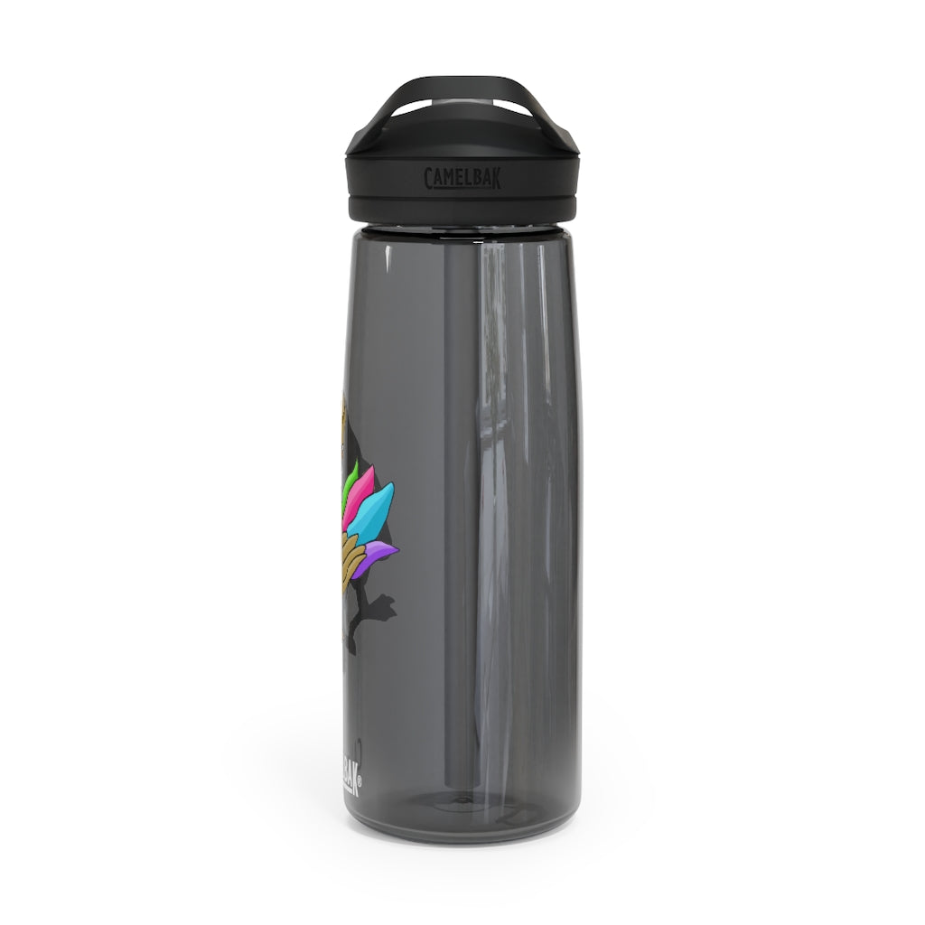 Toudan CamelBak Eddy® Water Bottle in 20oz and 25oz sizes, showcasing robust Tritan™ material and spill-proof biting valve.