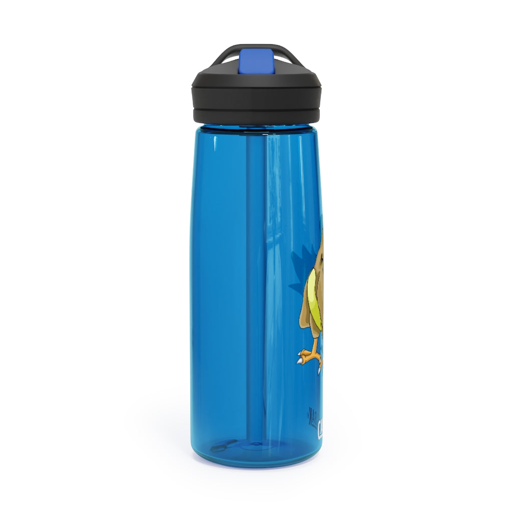 Toudan CamelBak Eddy® Water Bottle in 20oz and 25oz sizes, showcasing robust Tritan™ material and spill-proof biting valve.