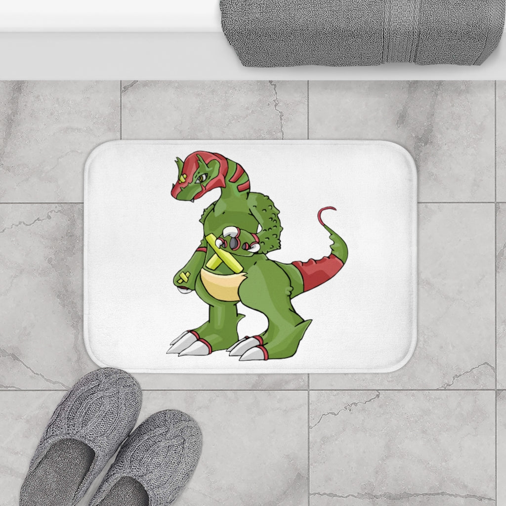 Toxicaan Bath Mat featuring stylish design and anti-slip backing, perfect for bathroom safety and decor.