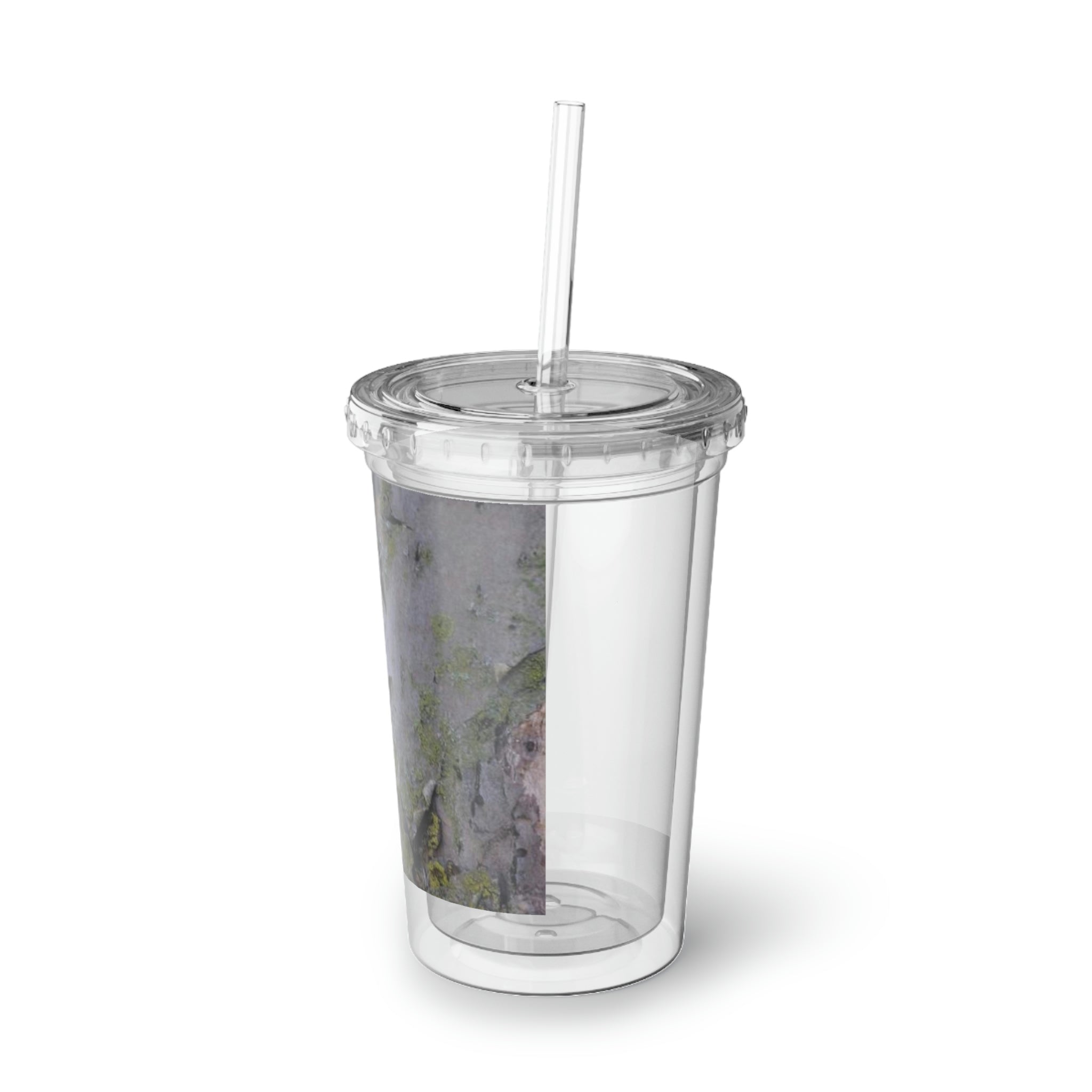 Tree Suave Acrylic Cup with double-wall insulation, customizable design, and BPA-free materials, perfect for hot and cold beverages.