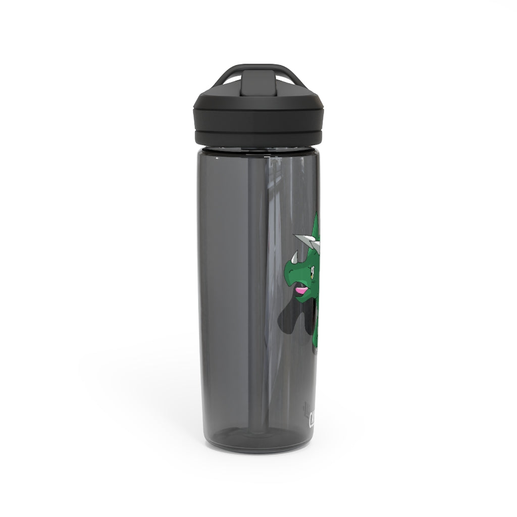 Treevetop CamelBak Eddy® Water Bottle in 20oz and 25oz sizes, showcasing its robust design and spill-proof biting valve.