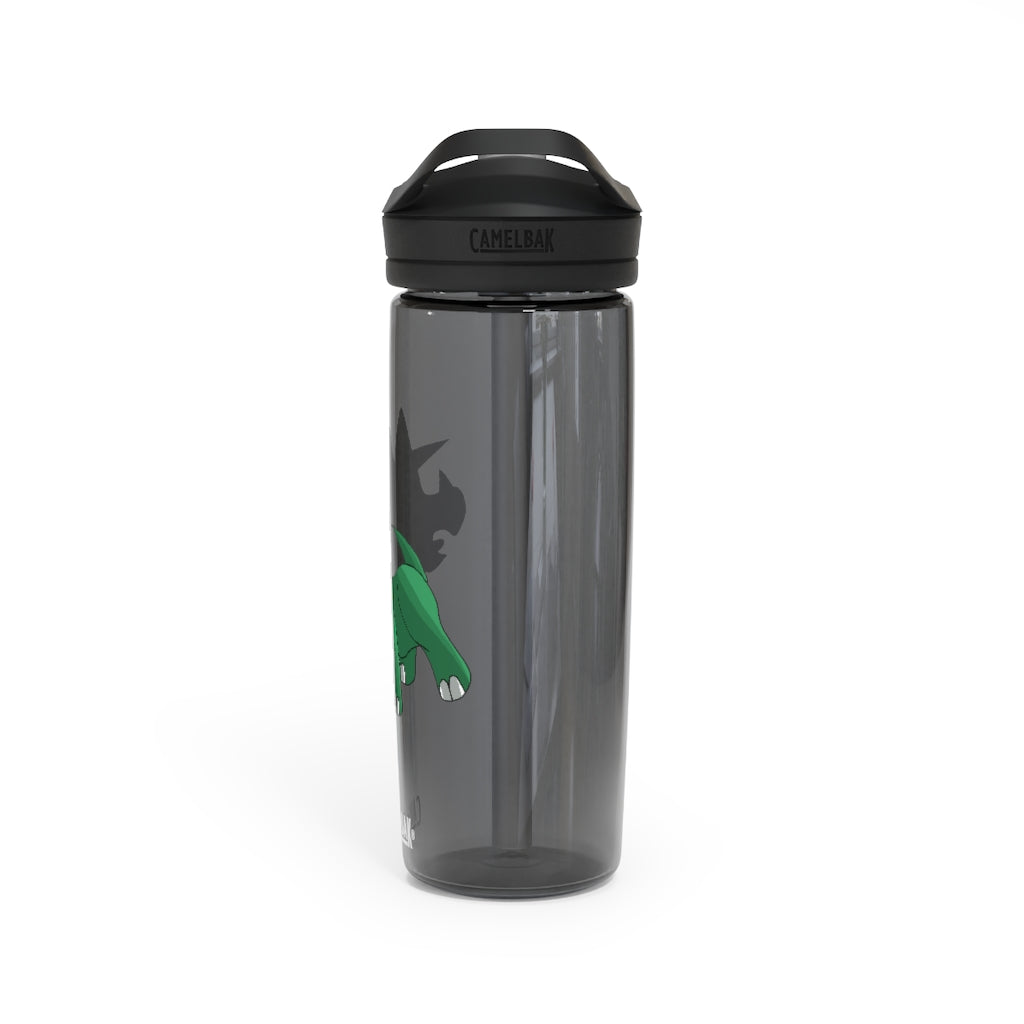 Treevetop CamelBak Eddy® Water Bottle in 20oz and 25oz sizes, showcasing its robust design and spill-proof biting valve.