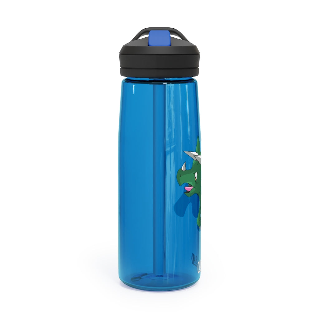 Treevetop CamelBak Eddy® Water Bottle in 20oz and 25oz sizes, showcasing its robust design and spill-proof biting valve.