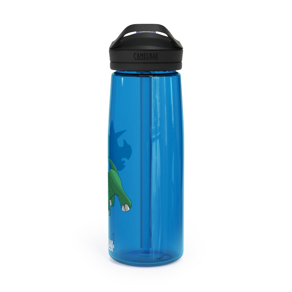 Treevetop CamelBak Eddy® Water Bottle in 20oz and 25oz sizes, showcasing its robust design and spill-proof biting valve.