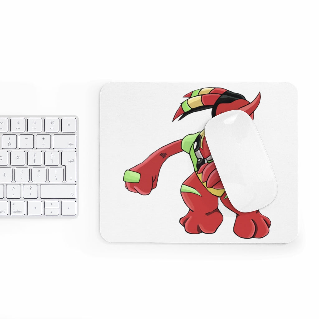 Tsostichan Mouse Pad featuring a vibrant full print design on a smooth neoprene surface, ideal for enhancing desk aesthetics.