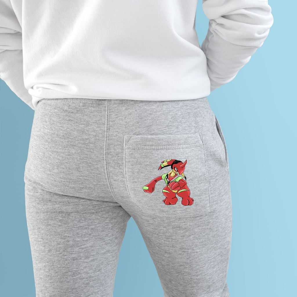 Tsostichan Premium Fleece Joggers in a stylish design with customizable back pocket and side pockets.