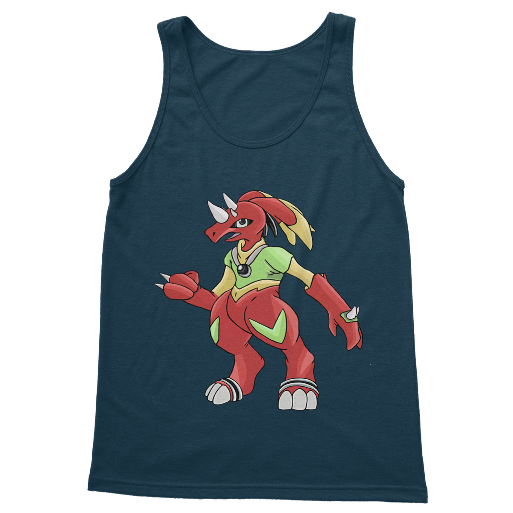 Tsostkibird Classic Adult Vest Top in various colors, showcasing its unisex design and quality fabric.