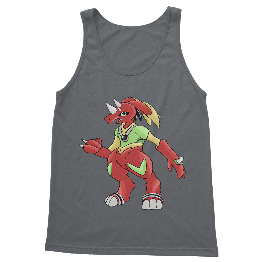 Tsostkibird Classic Adult Vest Top in various colors, showcasing its unisex design and quality fabric.