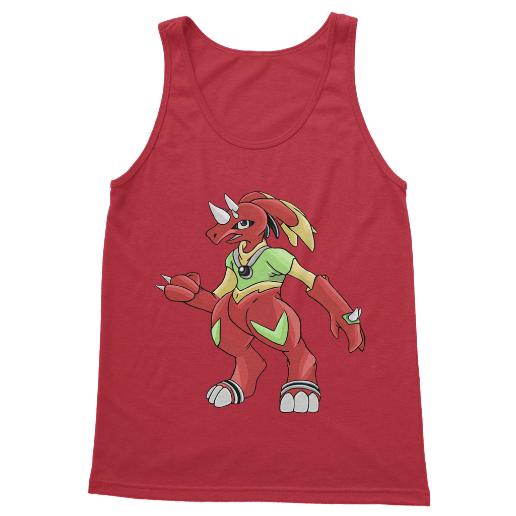 Tsostkibird Classic Adult Vest Top in various colors, showcasing its unisex design and quality fabric.