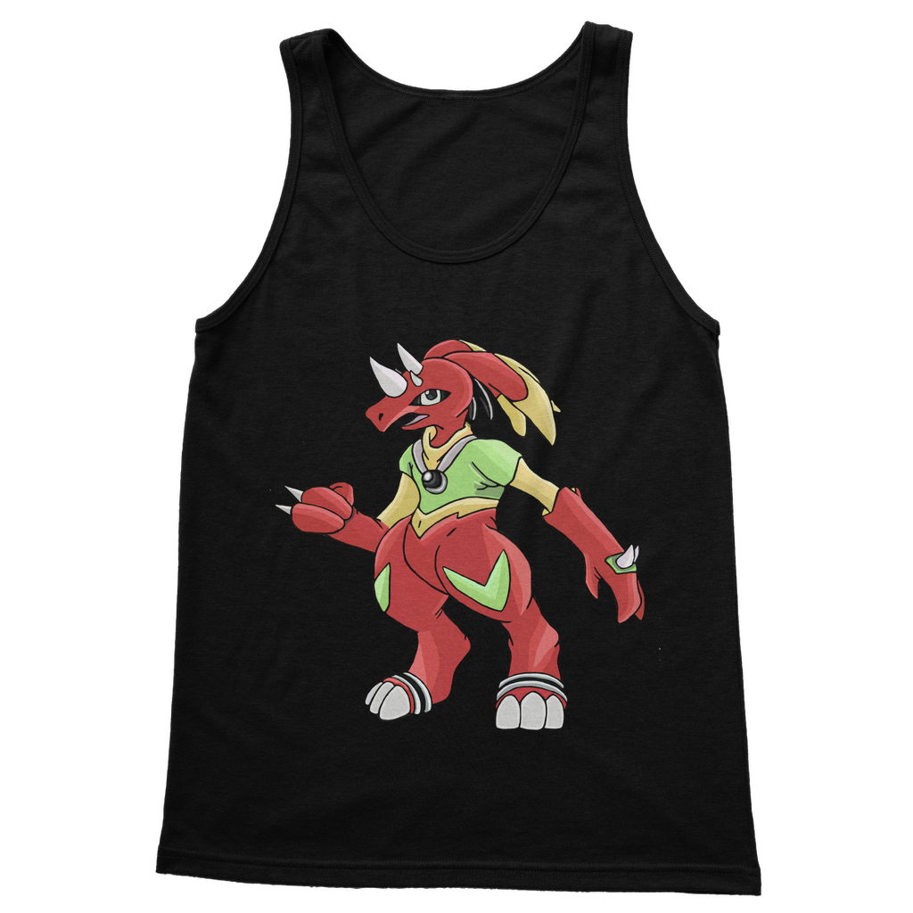 Tsostkibird Classic Adult Vest Top in various colors, showcasing its unisex design and quality fabric.