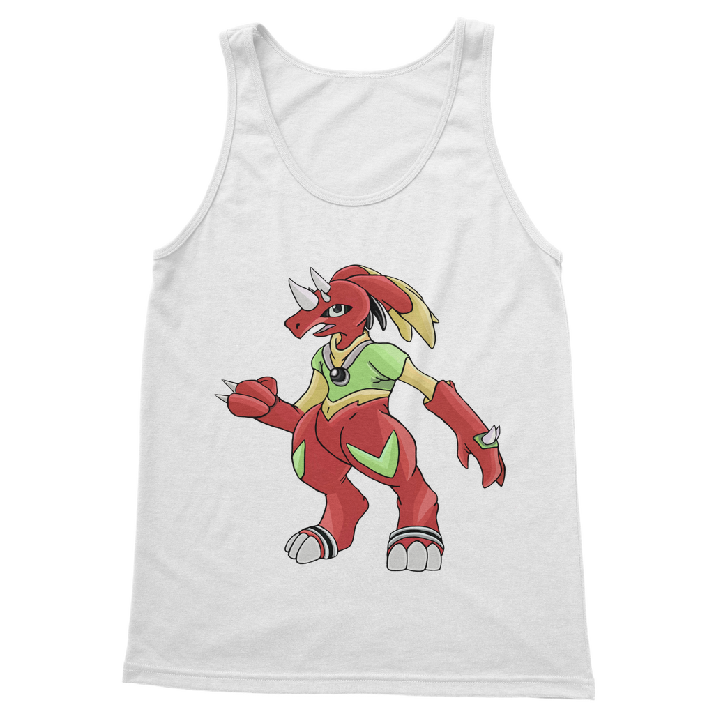 Tsostkibird Classic Adult Vest Top in various colors, showcasing its unisex design and quality fabric.