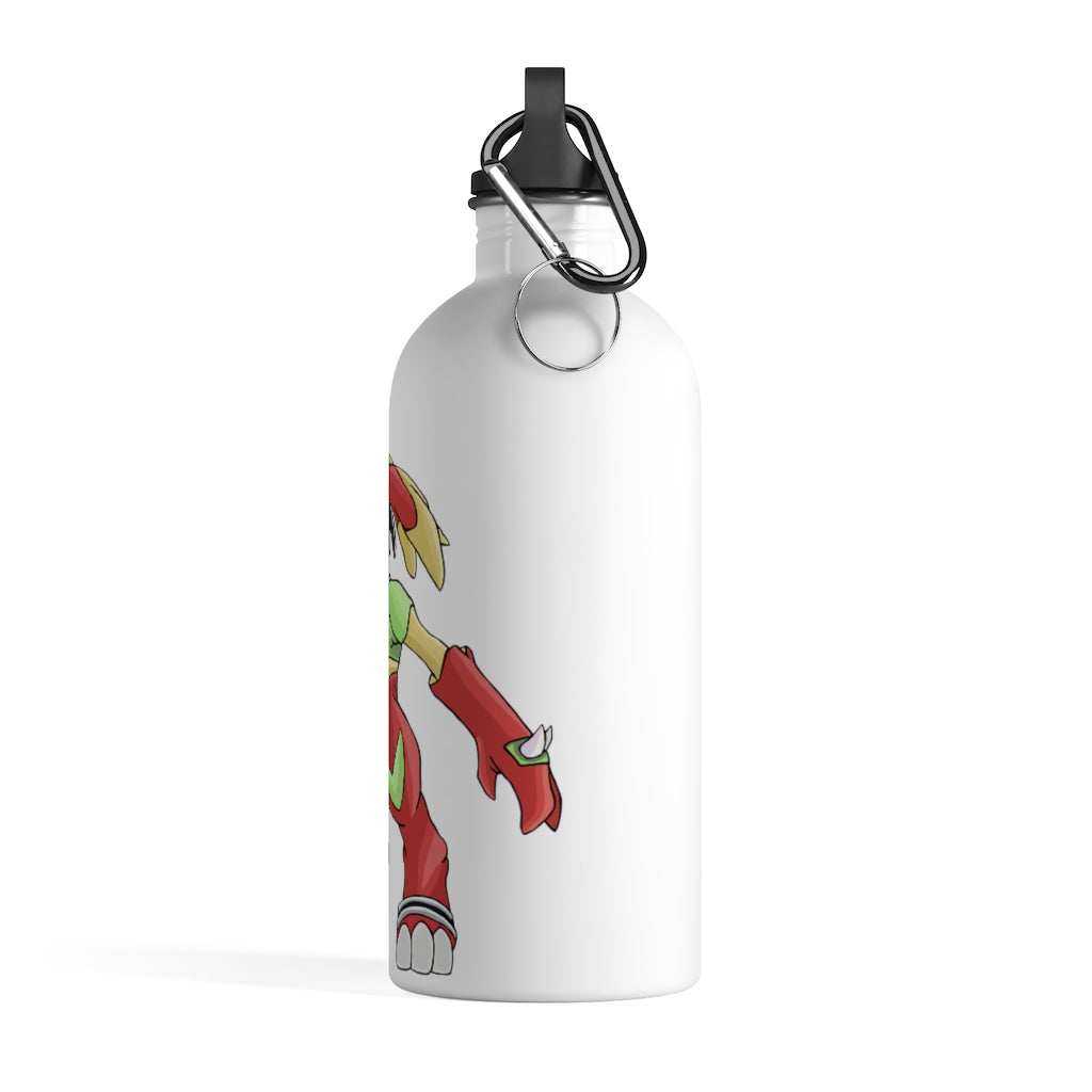 Tsostkibird Stainless Steel Water Bottle with a stylish design and plastic screw top, perfect for hydration on the go.