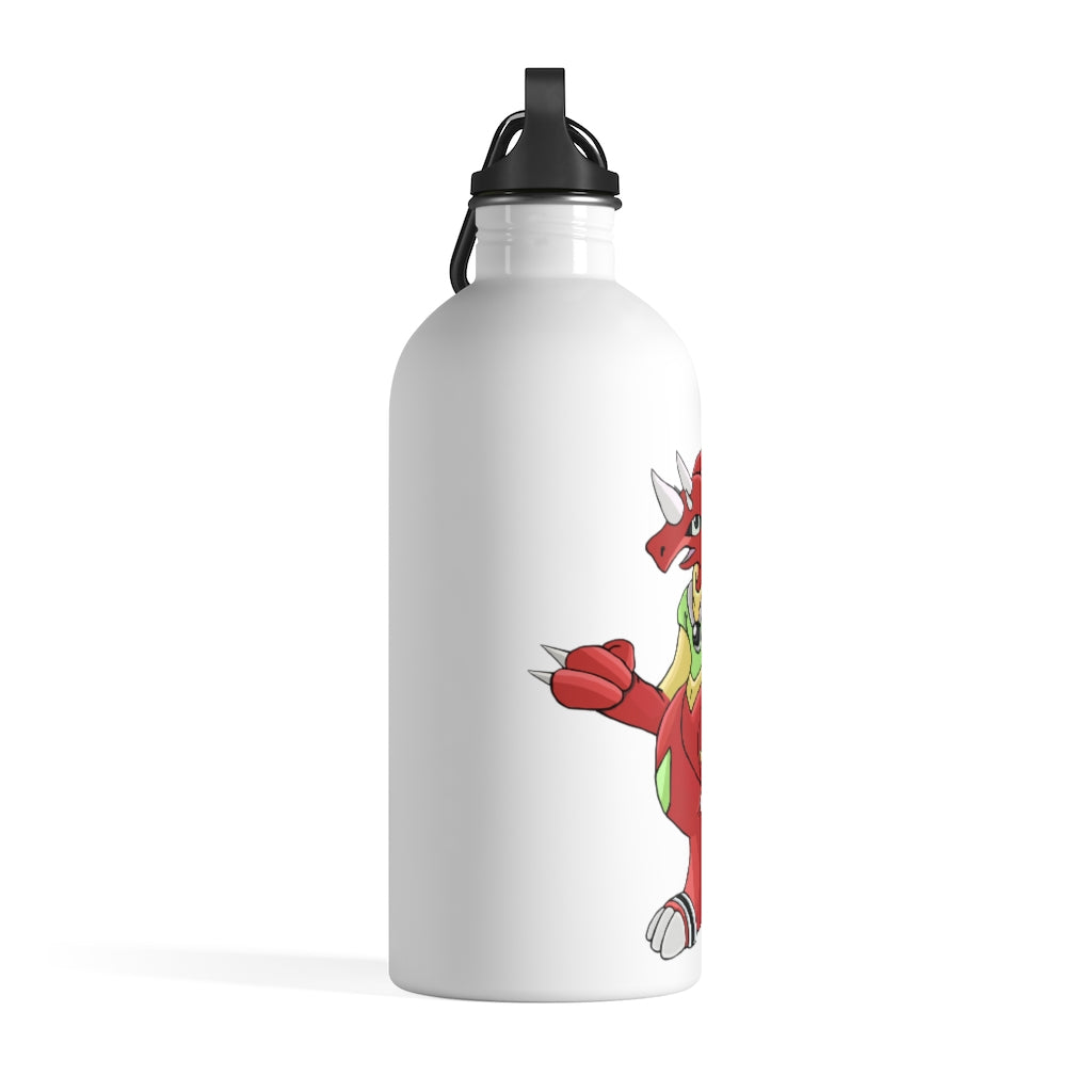 Tsostkibird Stainless Steel Water Bottle with a stylish design and plastic screw top, perfect for hydration on the go.