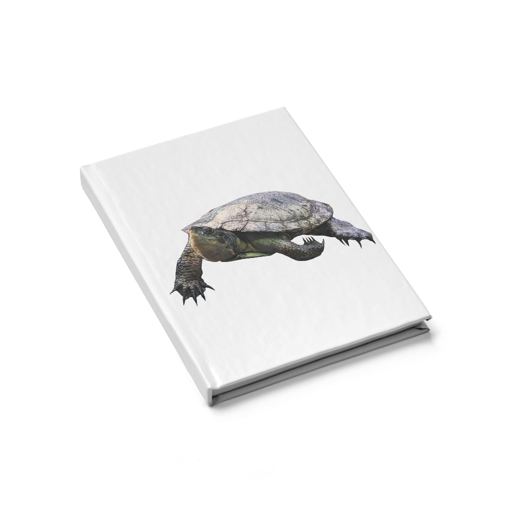 Turtle Journal - Blank with a colorful wraparound cover and blank pages for creativity.