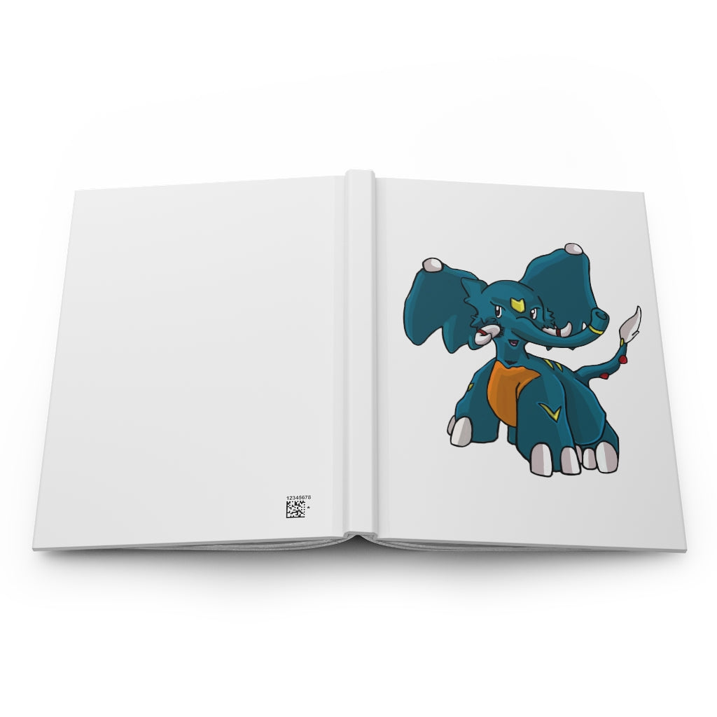 Tuskhann Hardcover Journal Matte with customizable cover, showcasing a stylish matte finish and lined pages.