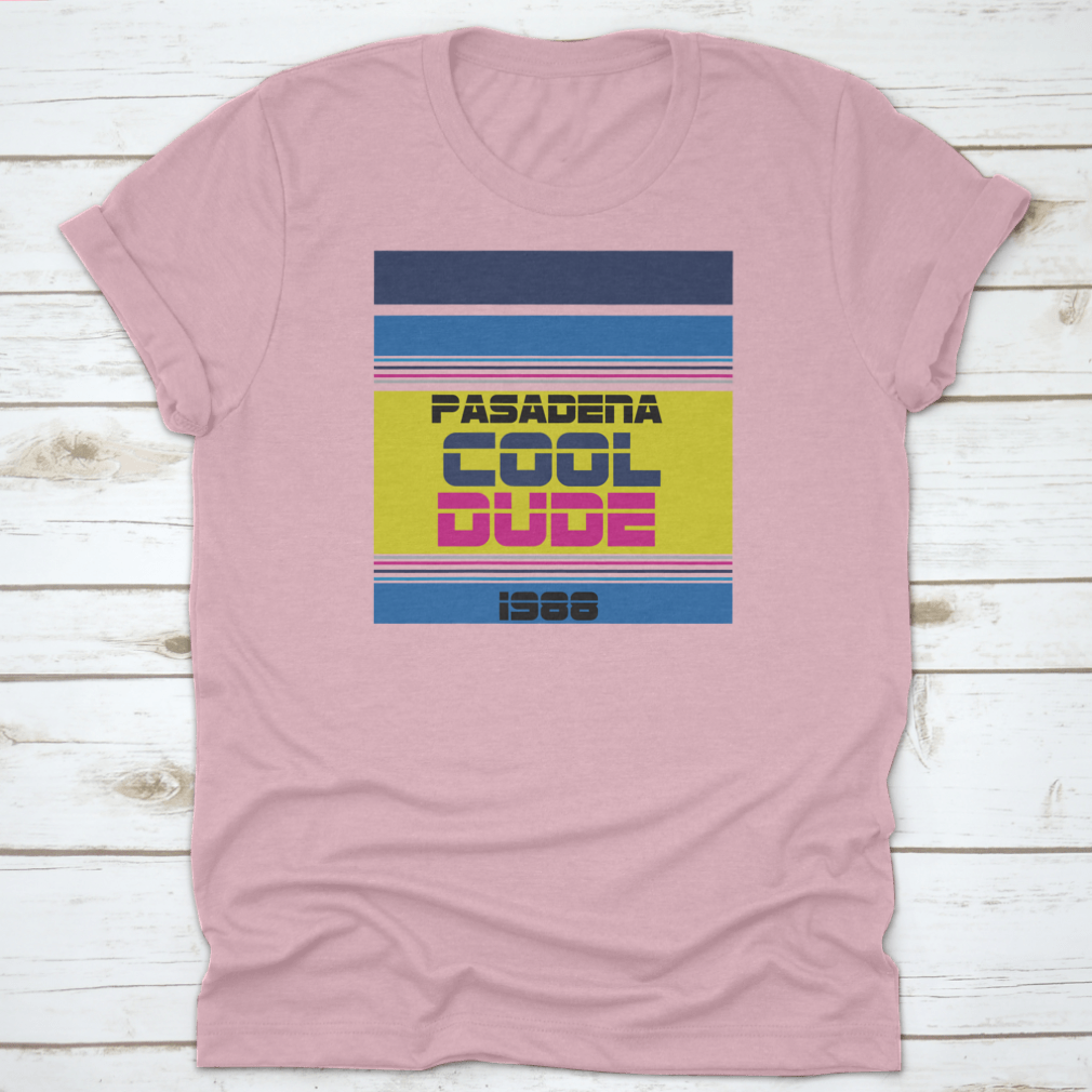 Vector graphic of the Pasadena Cool Dude 1988 font showcasing its unique typographic style.