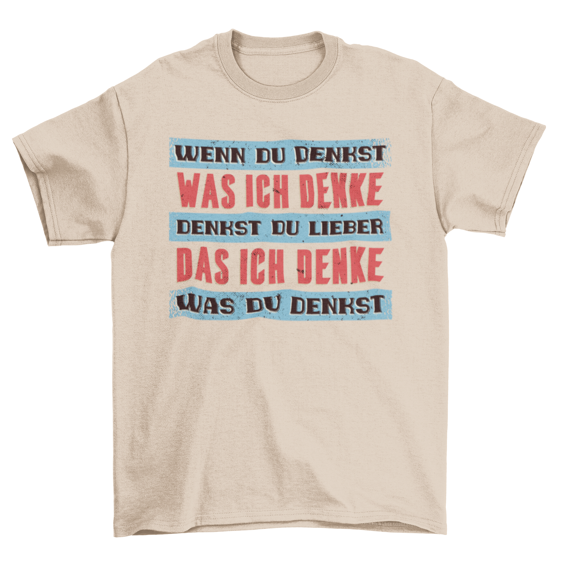 Vintage German quote t-shirt design featuring a thought-provoking quote in stylish typography.