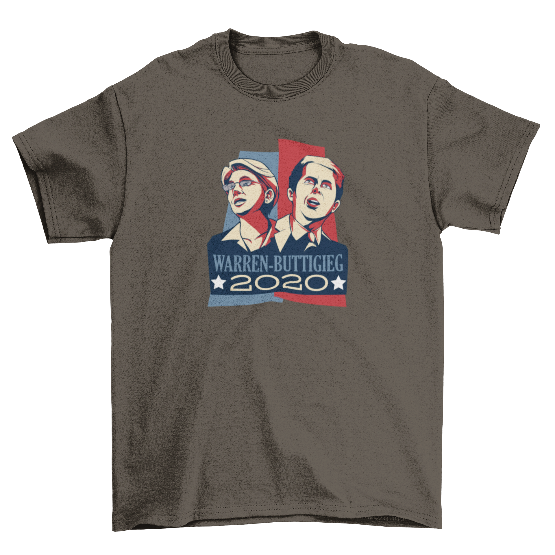 Warren Buttigieg Debate 2020 T-shirt featuring bold design and quote.