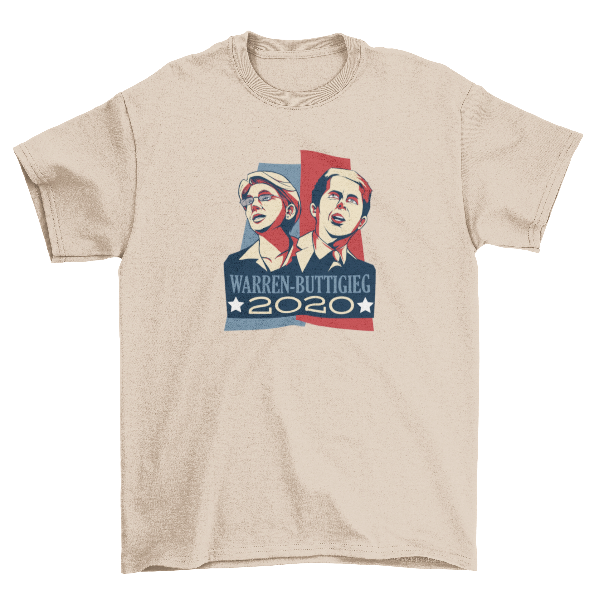 Warren Buttigieg Debate 2020 T-shirt featuring bold design and quote.