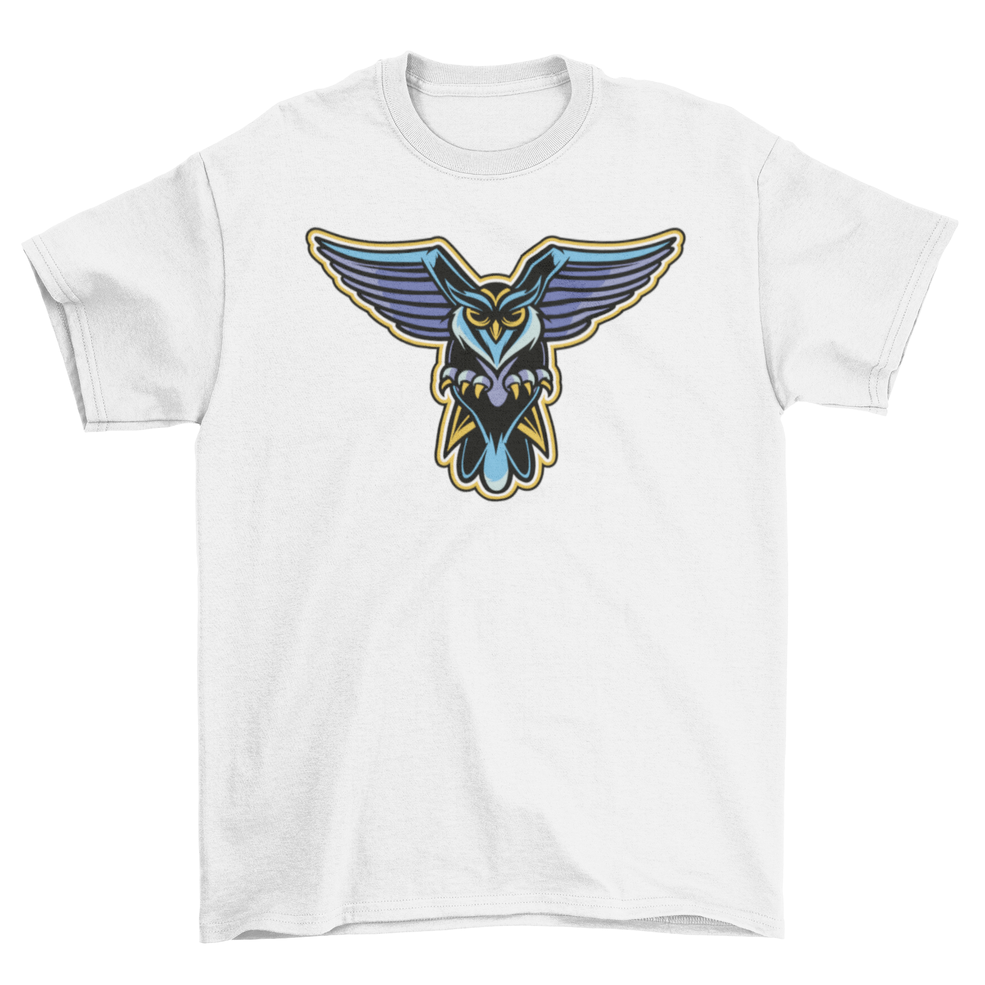 A stylish Wild Owl T-Shirt featuring a detailed owl graphic on a soft fabric, perfect for nature lovers.