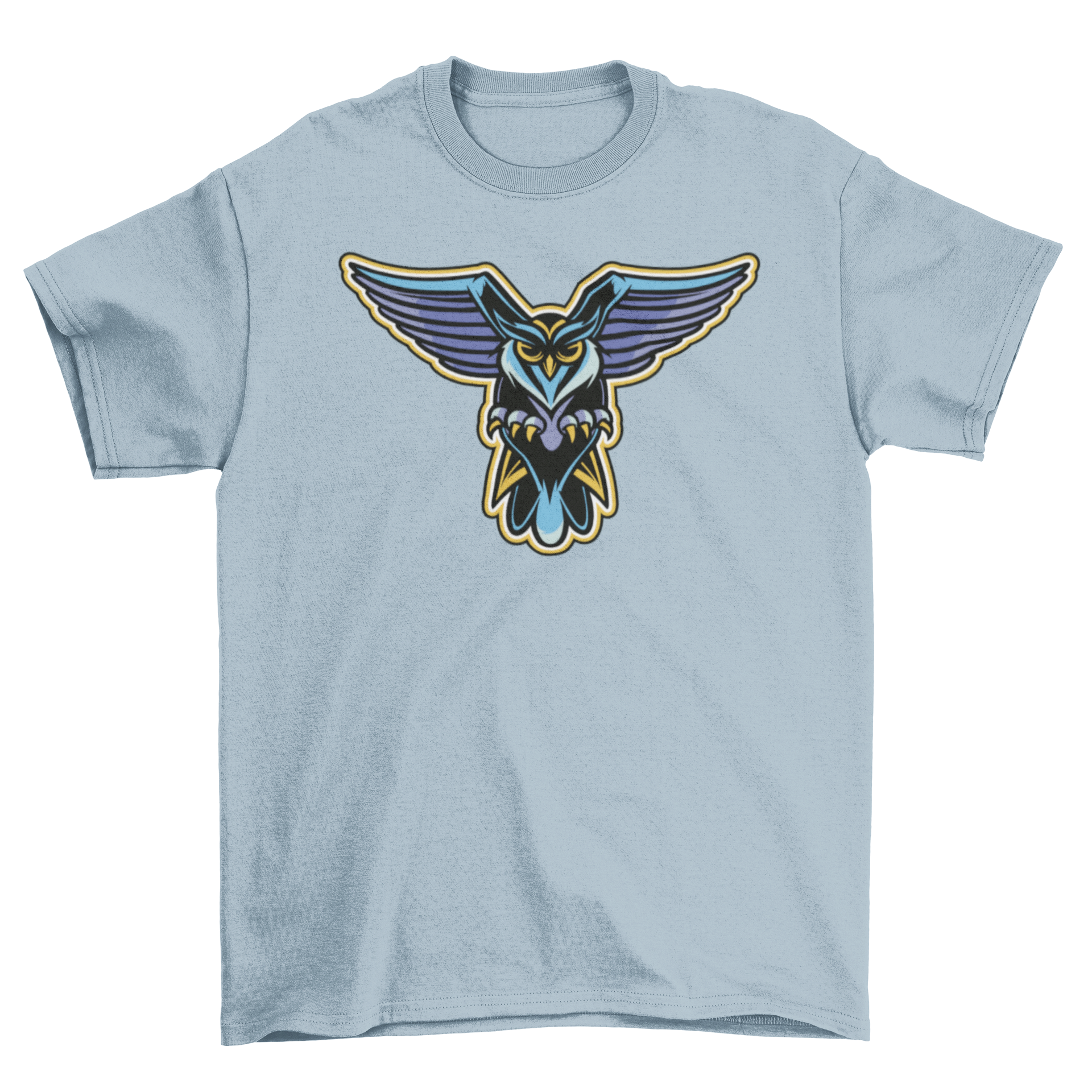 A stylish Wild Owl T-Shirt featuring a detailed owl graphic on a soft fabric, perfect for nature lovers.