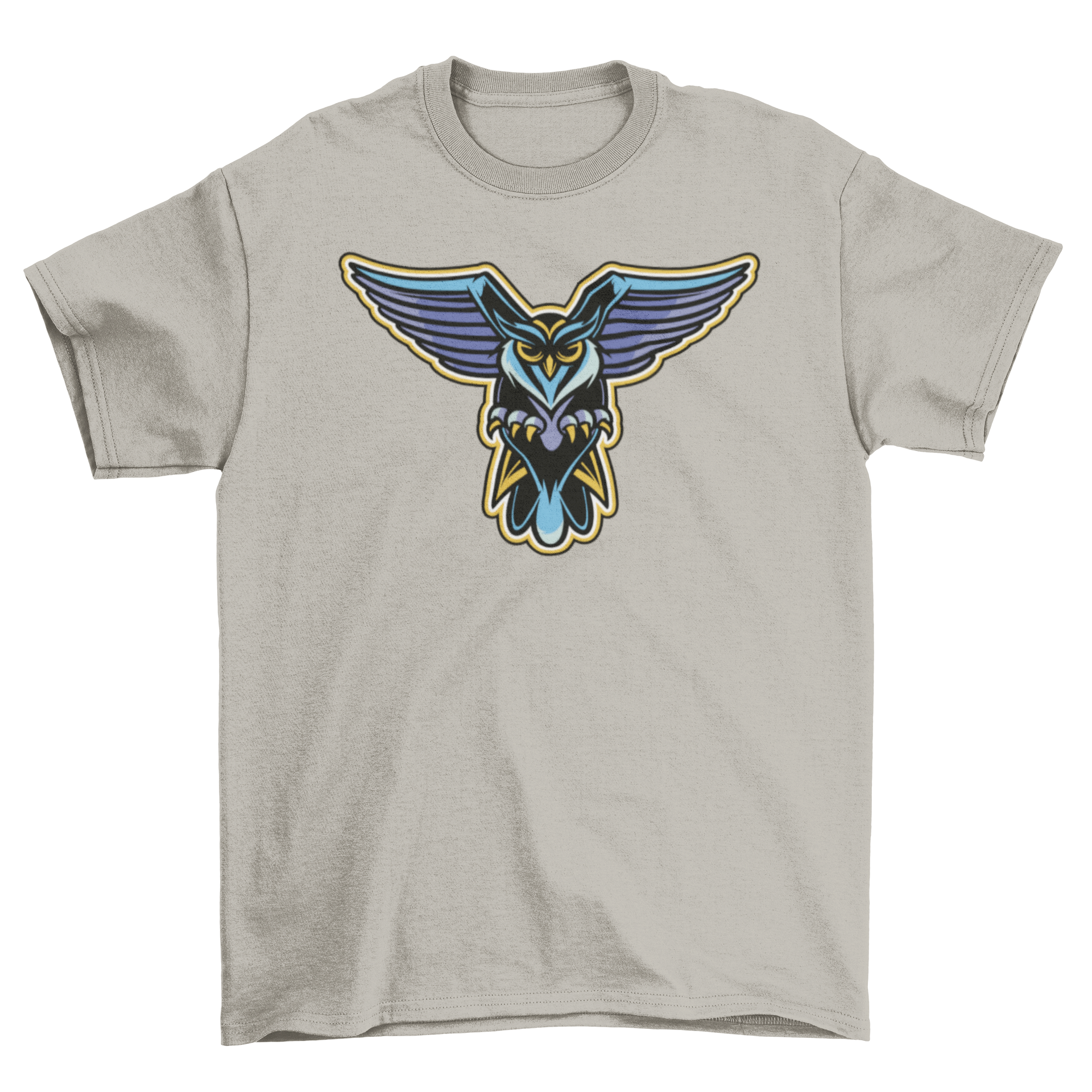 A stylish Wild Owl T-Shirt featuring a detailed owl graphic on a soft fabric, perfect for nature lovers.