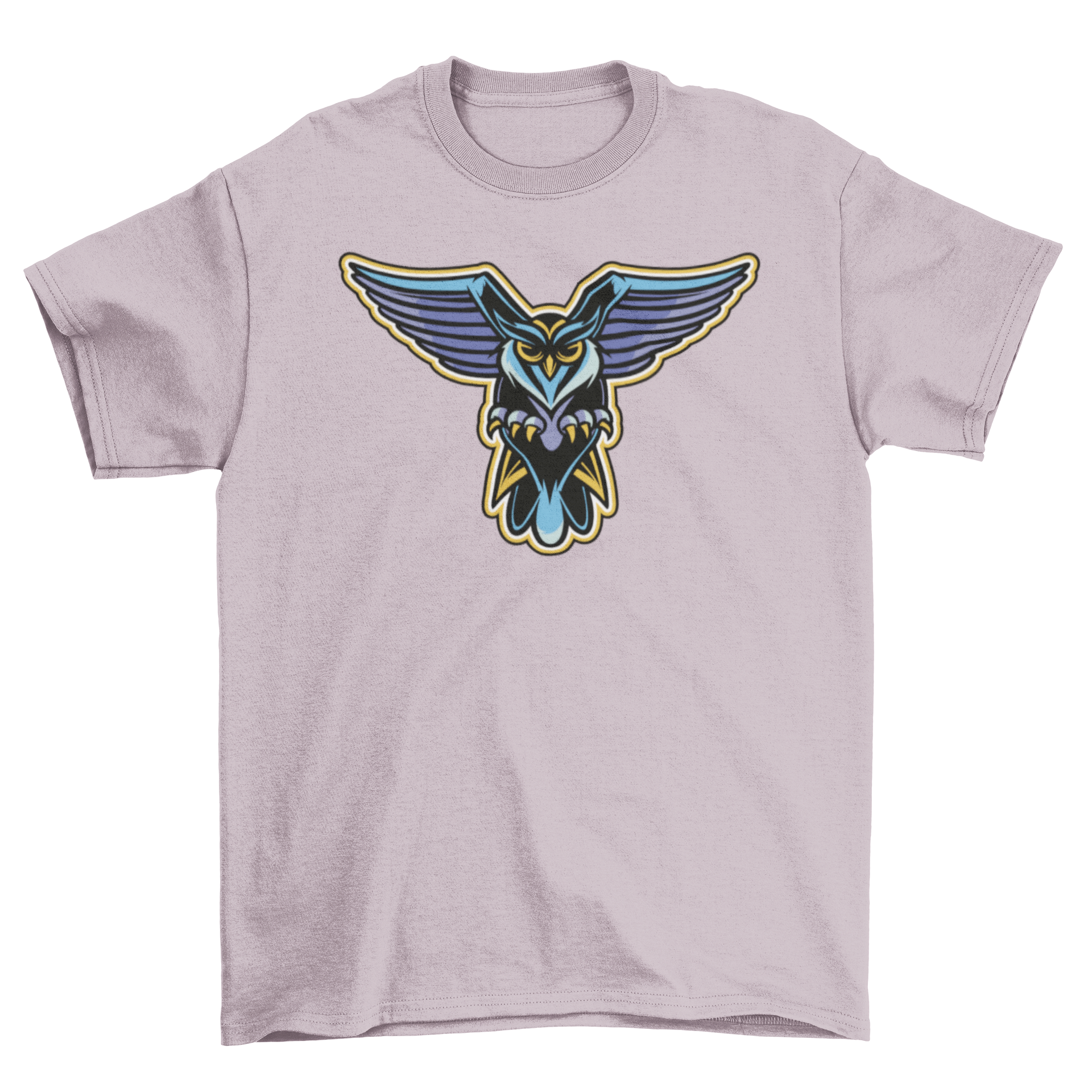 A stylish Wild Owl T-Shirt featuring a detailed owl graphic on a soft fabric, perfect for nature lovers.