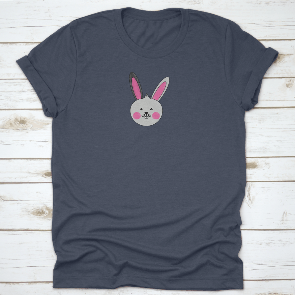 A stylish Winking Bunny Icon Shirt featuring a playful bunny design, made from soft cotton fabric.