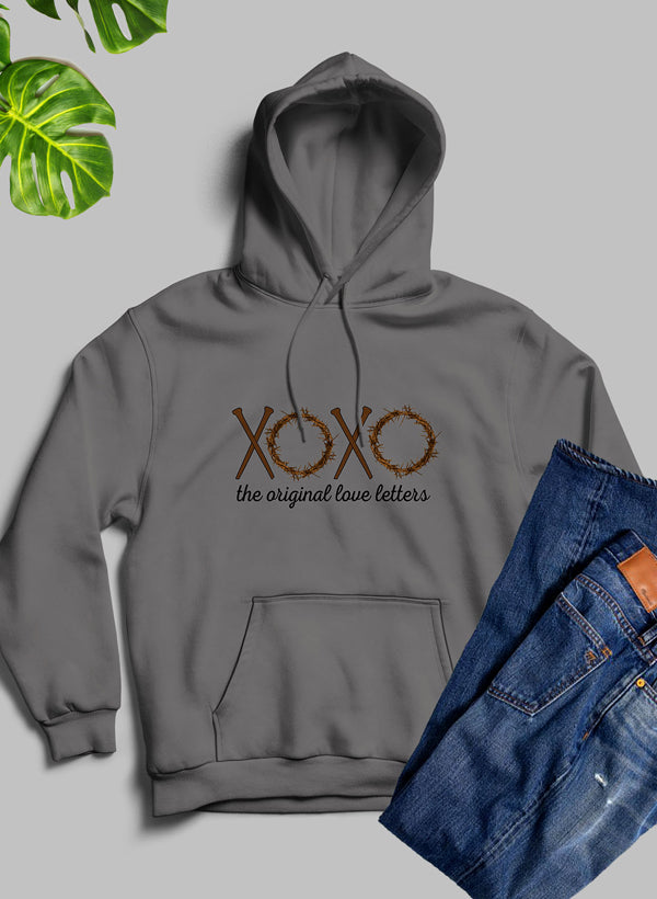 XOXO Hoodie featuring a cozy fleece blend, adjustable hood, and stylish design by top artists.