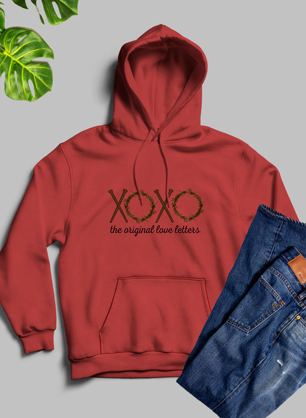 XOXO Hoodie featuring a cozy fleece blend, adjustable hood, and stylish design by top artists.