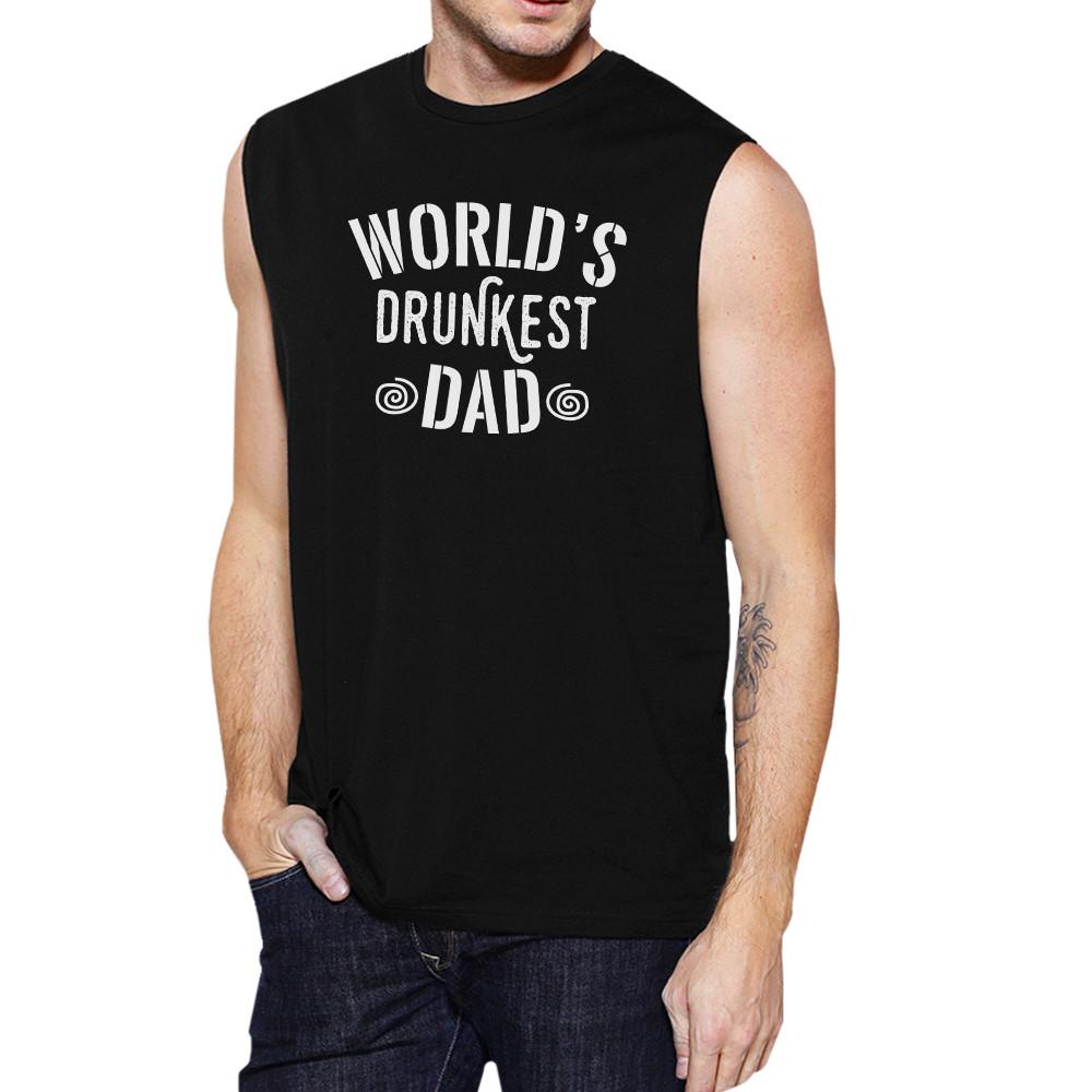 Men's black tank top featuring a humorous 'World's Bestest Farter' design, made from 100% cotton for comfort.