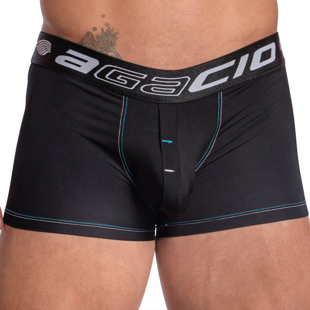 Agacio AGG070 The Cage Boxer featuring a modern design in breathable fabric.