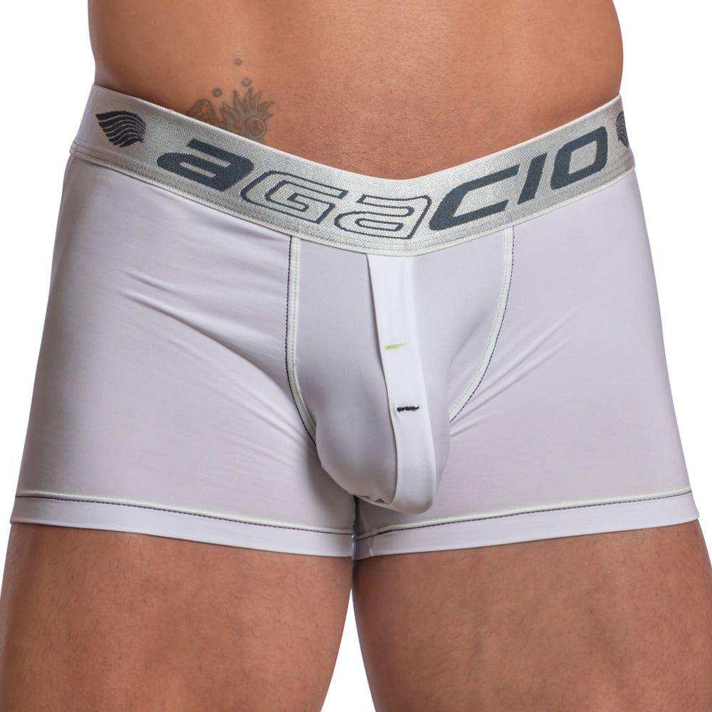 Agacio AGG070 The Cage Boxer featuring a modern design in breathable fabric.