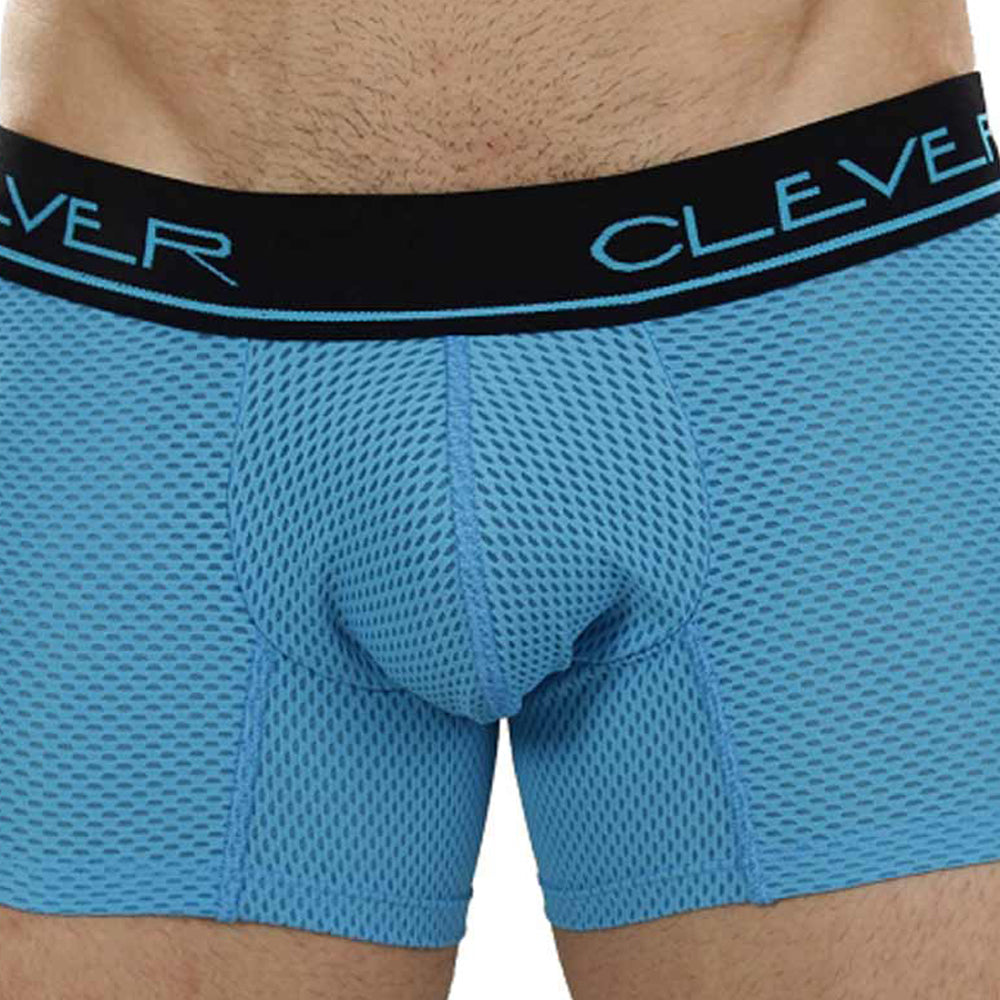 Clever 2099 Boxer featuring a stylish striped design and contouring pouch for enhanced comfort and support.