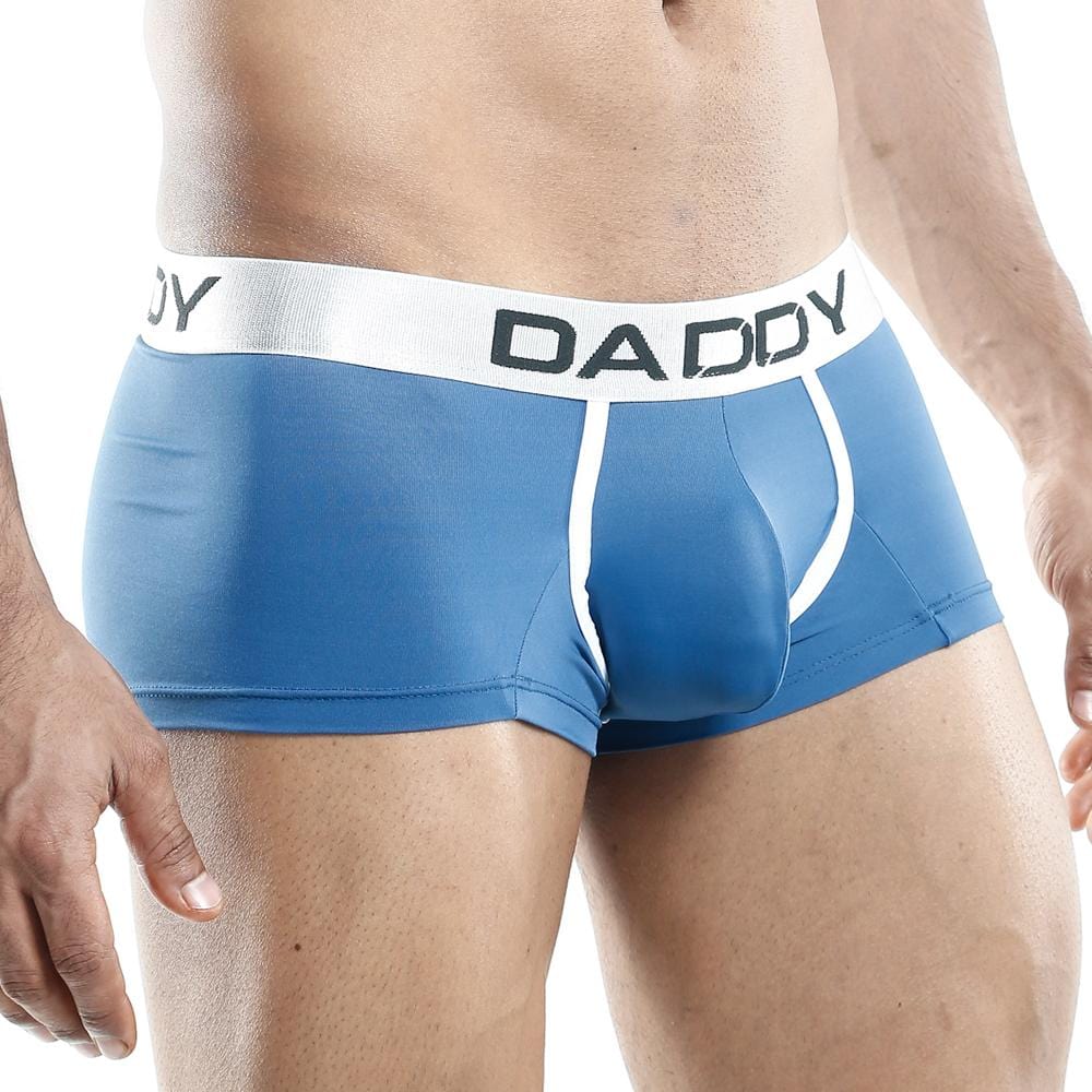 Daddy DDG001 Boxer Trunk in stylish design, showcasing contouring pouch and breathable fabric.