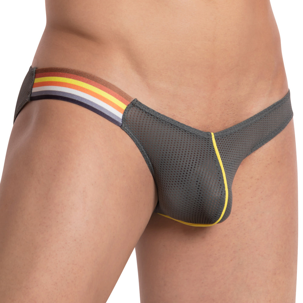 Daddy DDJ015 Christopher Street Brief in polyamide spandex, showcasing a modern design and comfortable fit.