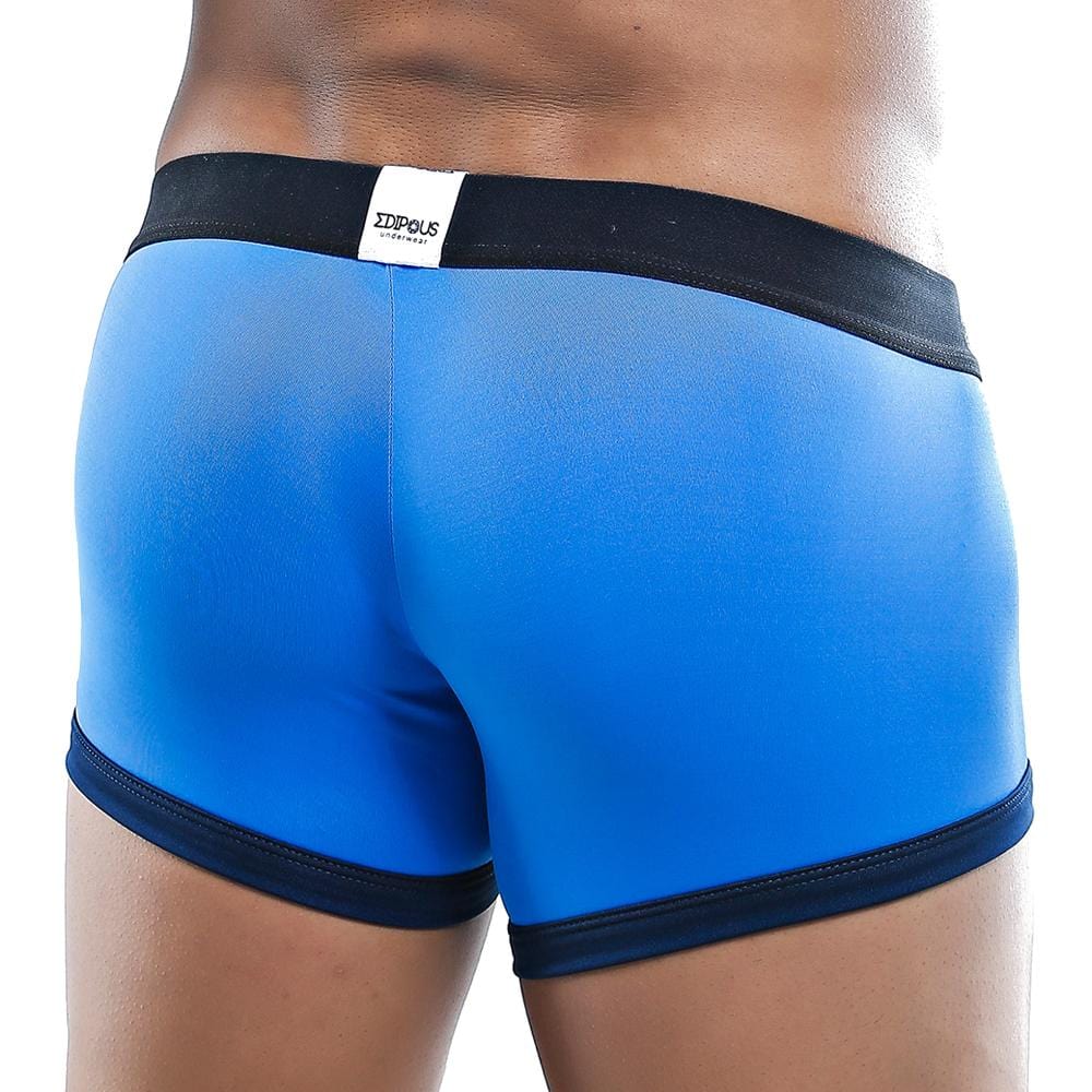 Edipous EDG012 Boxer Trunk featuring a spacious front pouch and breathable fabric, designed for comfort and support.