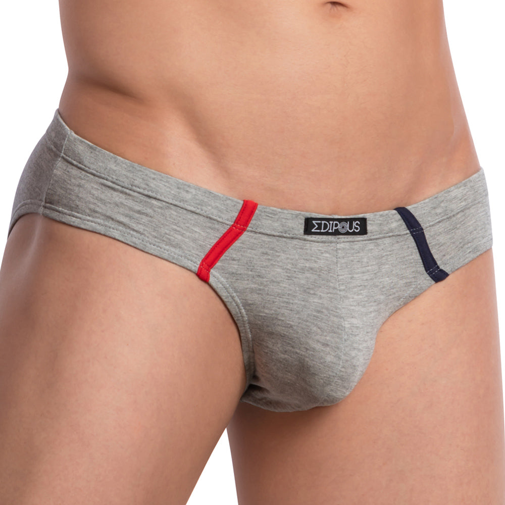 Edipous EDJ017 Munich Brief showcasing soft viscose and spandex fabric in a stylish design.