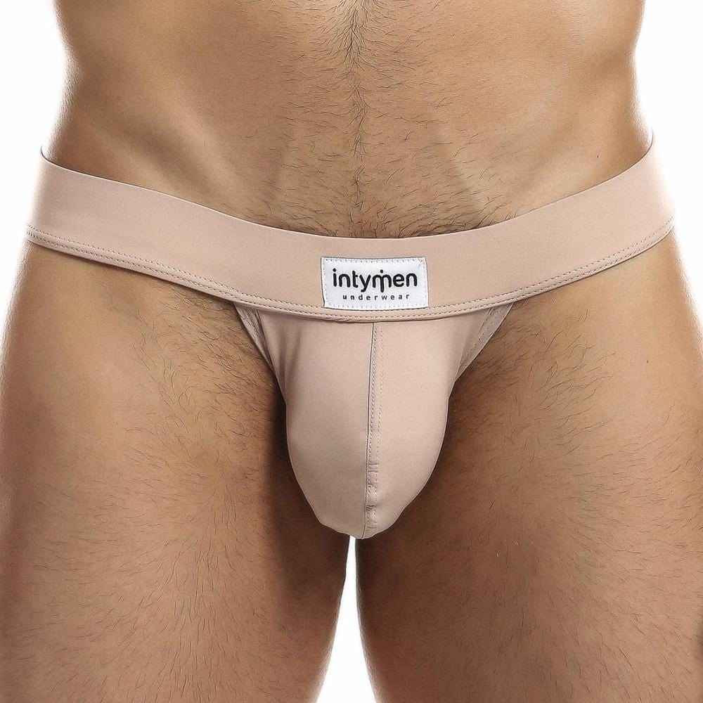 Intymen INE020 Proud Jock in solid color with wide waistband and functional pouch, showcasing a stylish and supportive design for men.