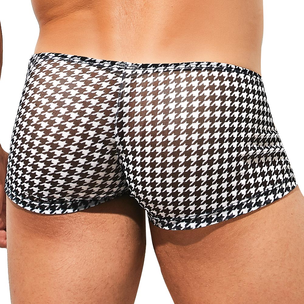 Intymen ING077 Gales Trunk showcasing a low-rise fit, geometric waistband, and enhancing pouch design in a luxurious fabric.