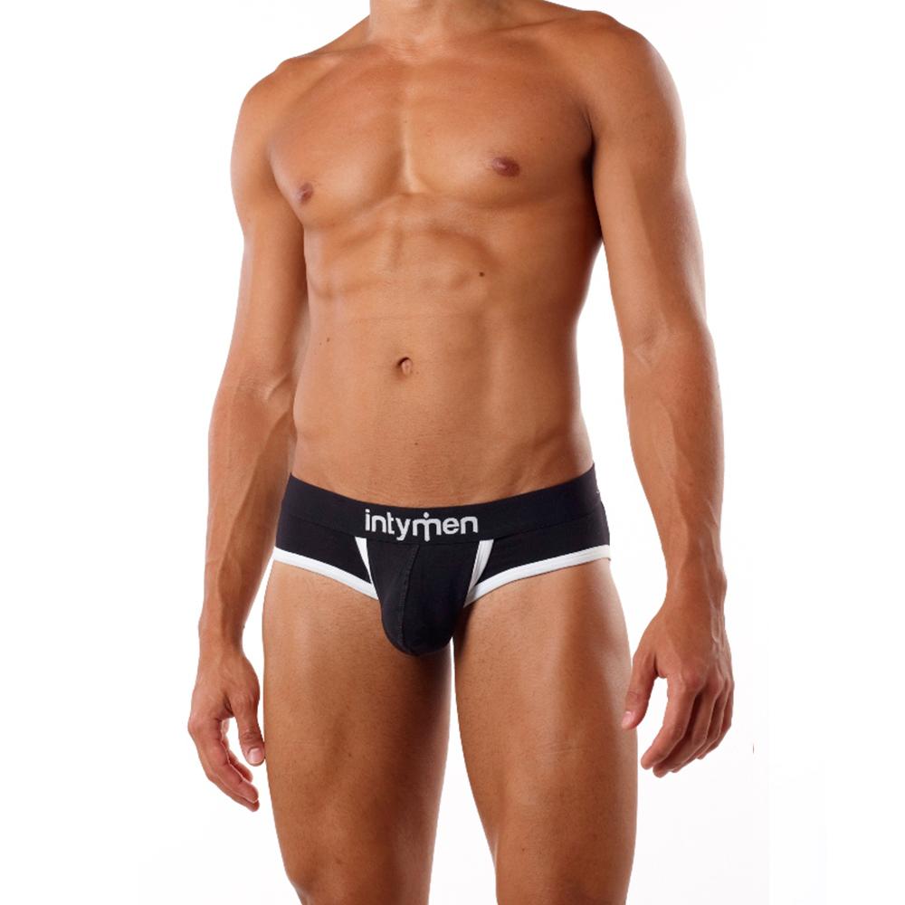 Intymen INT6300 Fill It Brief in various colors showcasing its sexy design and contoured pouch.