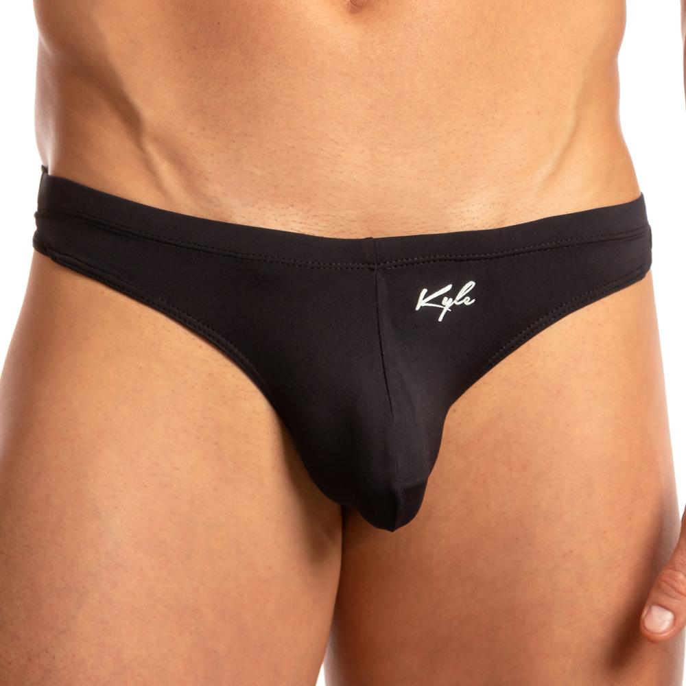 Kyle KLK018 Soft Thong made of polyamide and spandex, featuring a minimalistic design for comfort and style.