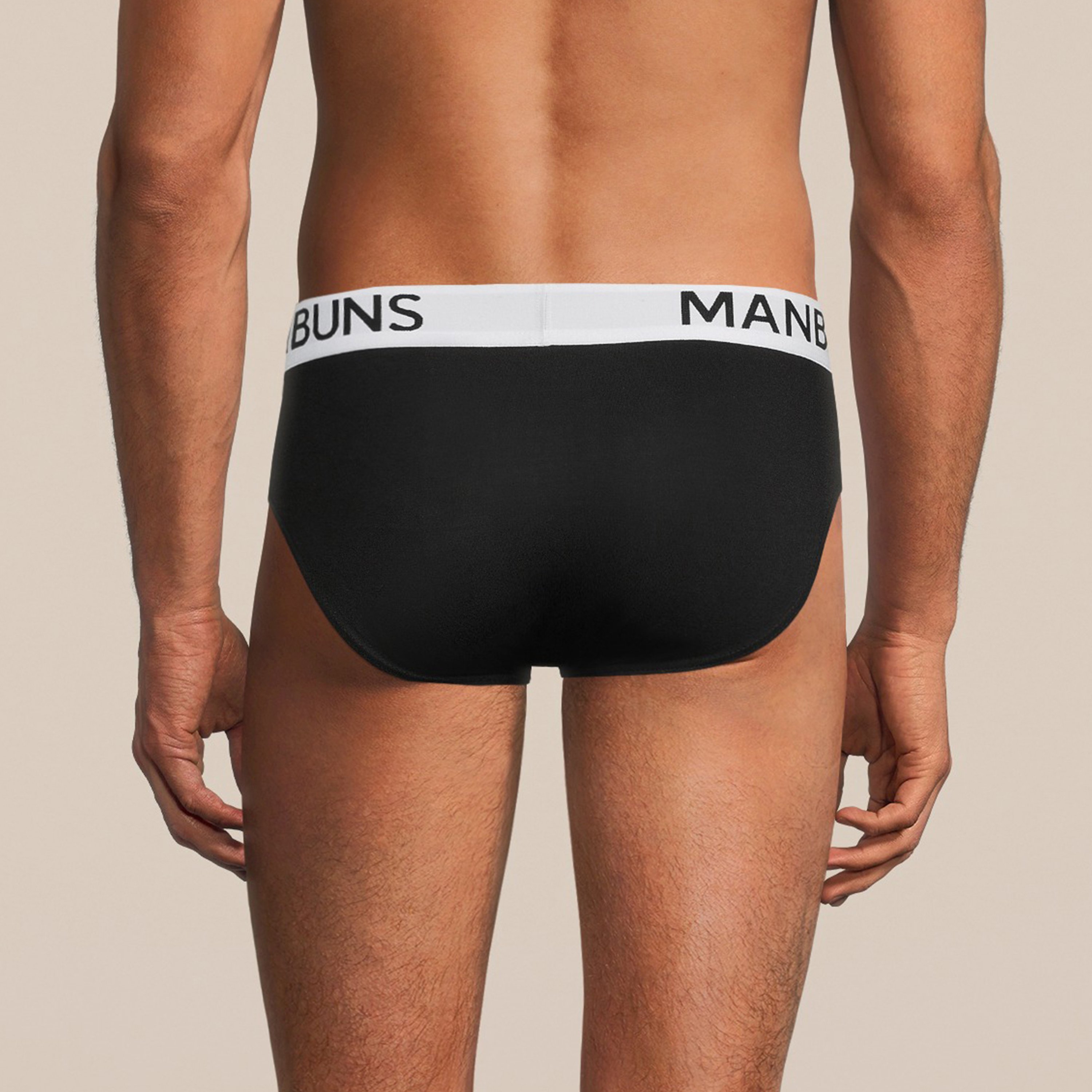 Men's Classic Black Brief Underwear made from breathable microfiber, featuring a modern fit and moisture-wicking technology for all-day comfort.