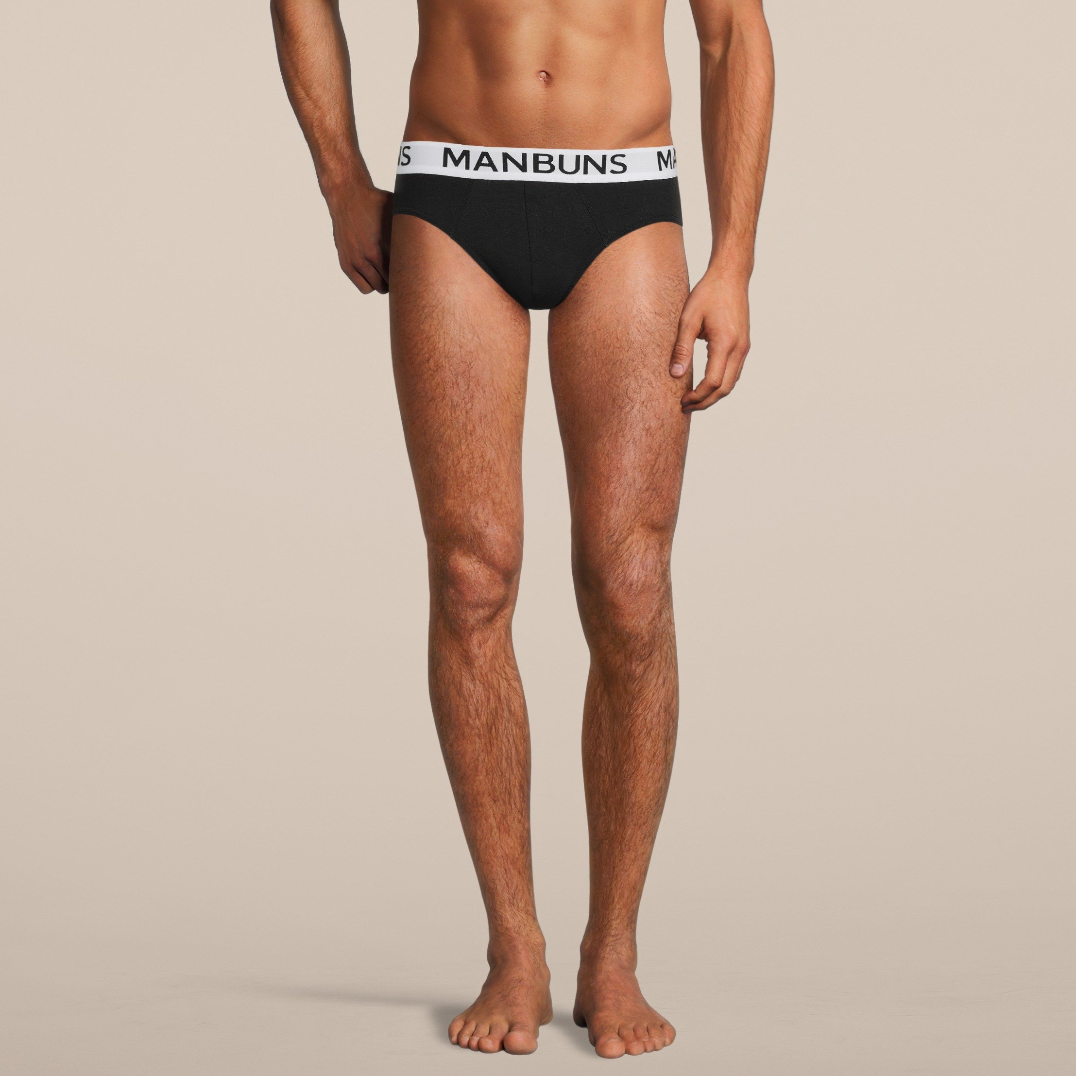 Men's Classic Black Brief Underwear made from breathable microfiber, featuring a modern fit and moisture-wicking technology for all-day comfort.